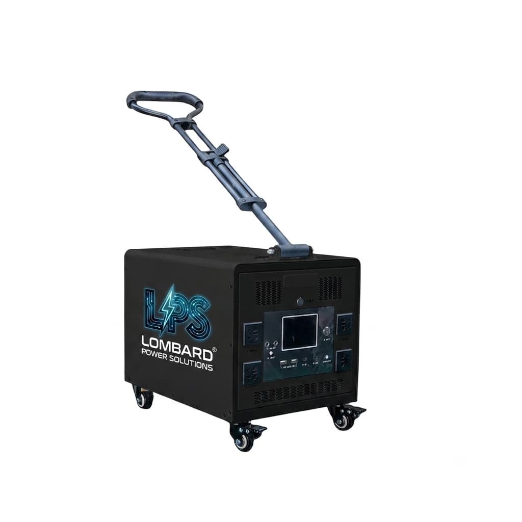 LPS-3600W Portable Lombard Power Station 3072Wh LiFePO4