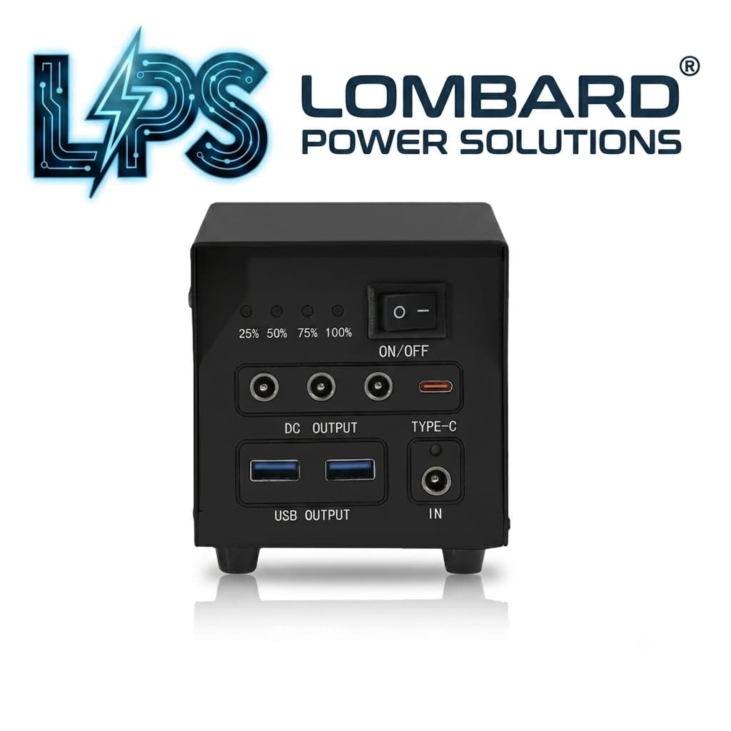 LPS DC Portable Lombard Power Station 12.8V 76.8Wh LiFePO4
