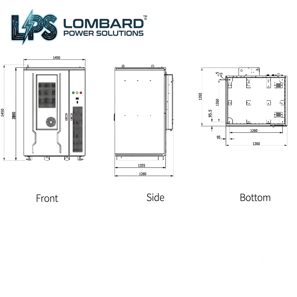 Lombard Power Solutions 215kWh I&C Air Cooling Energy Storage System - Image 3