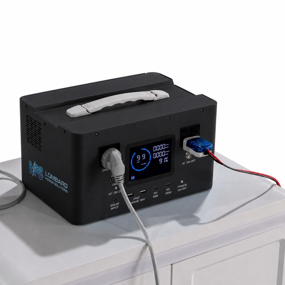 LPS 600W Portable Lombard Power Station – Camping & Home Use - Image 2
