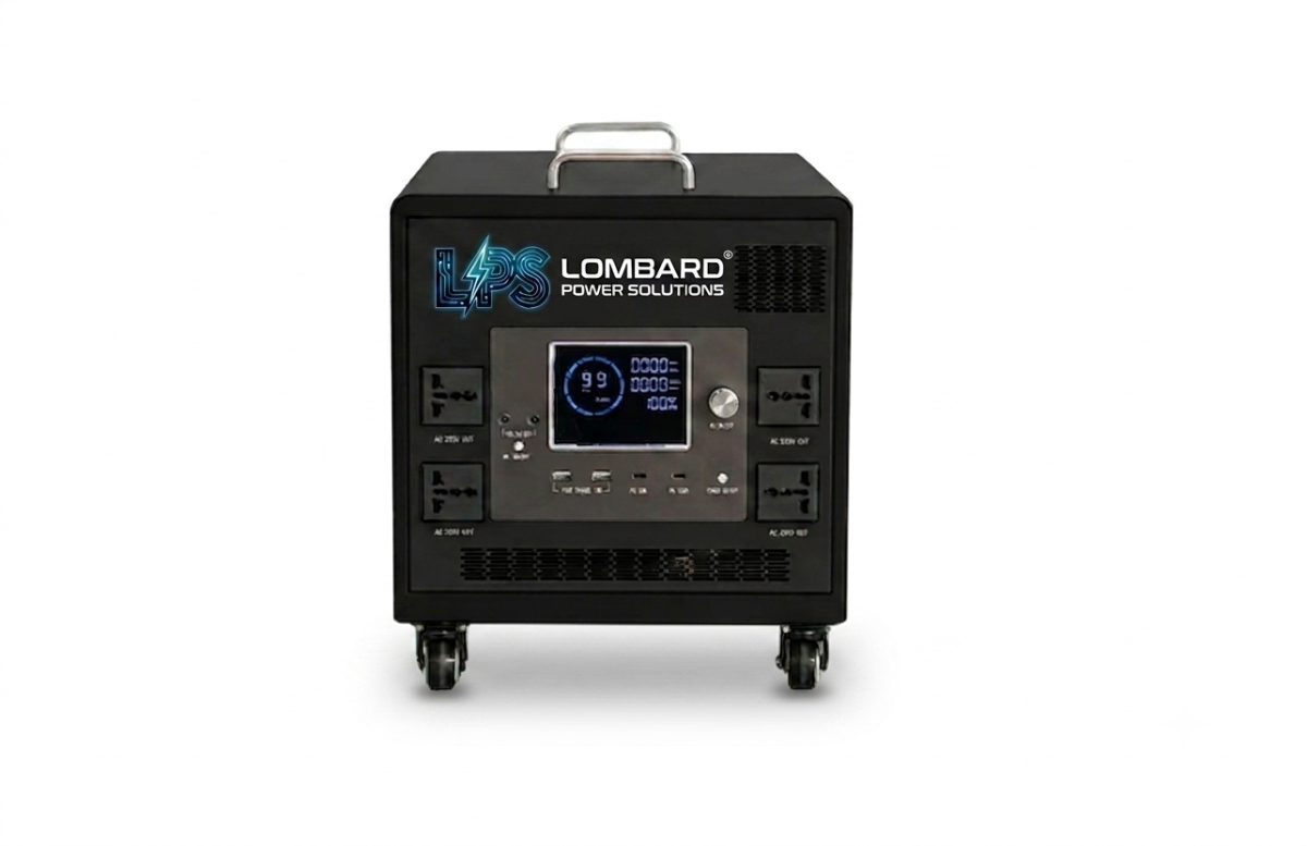 LPS-3600W Portable Lombard Power Station 3072Wh LiFePO4 - Image 2